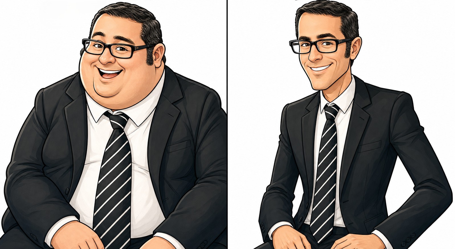 Illustration about obesity management and weight reduction